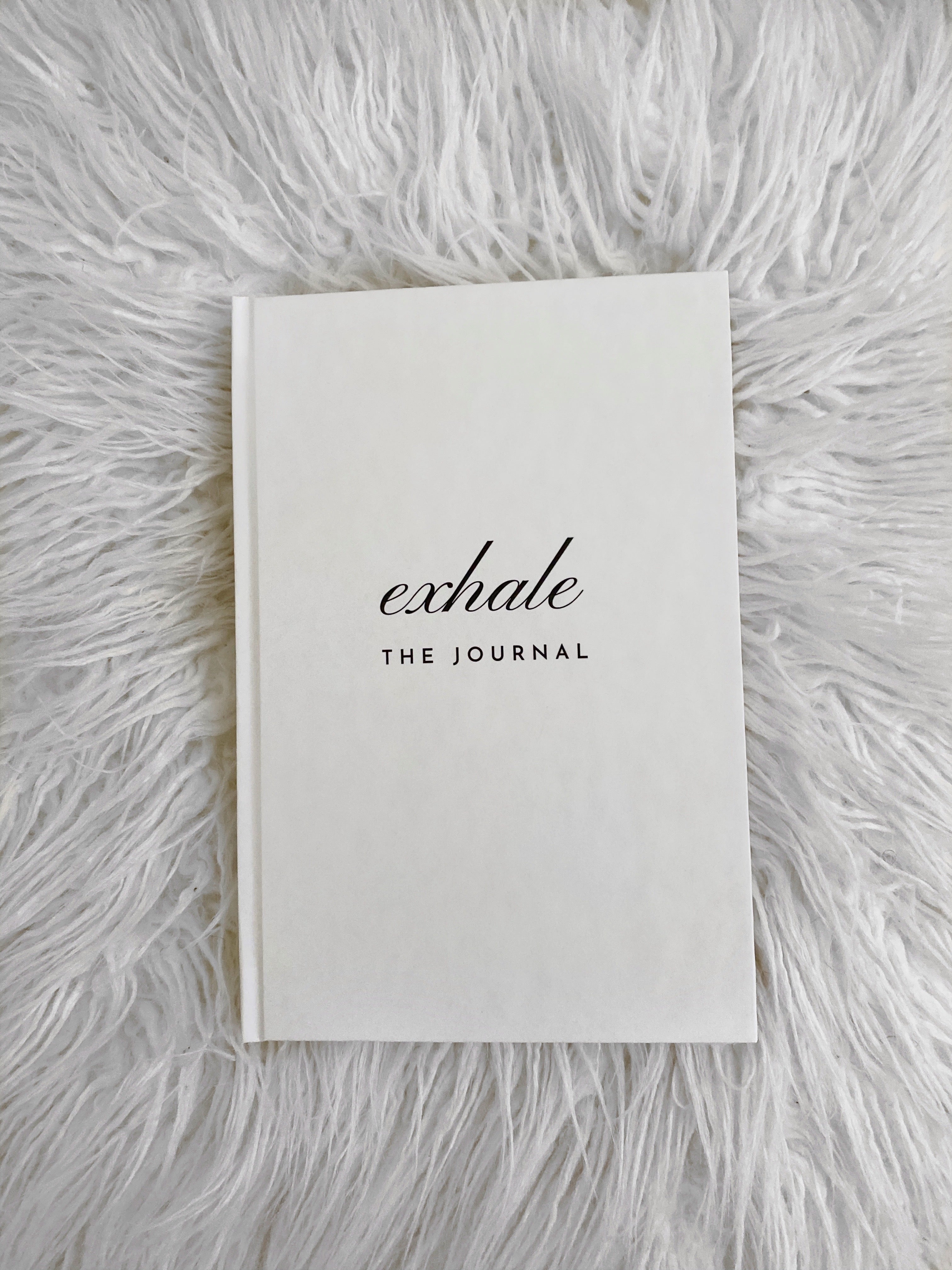 Exhale: The Journal in Cream